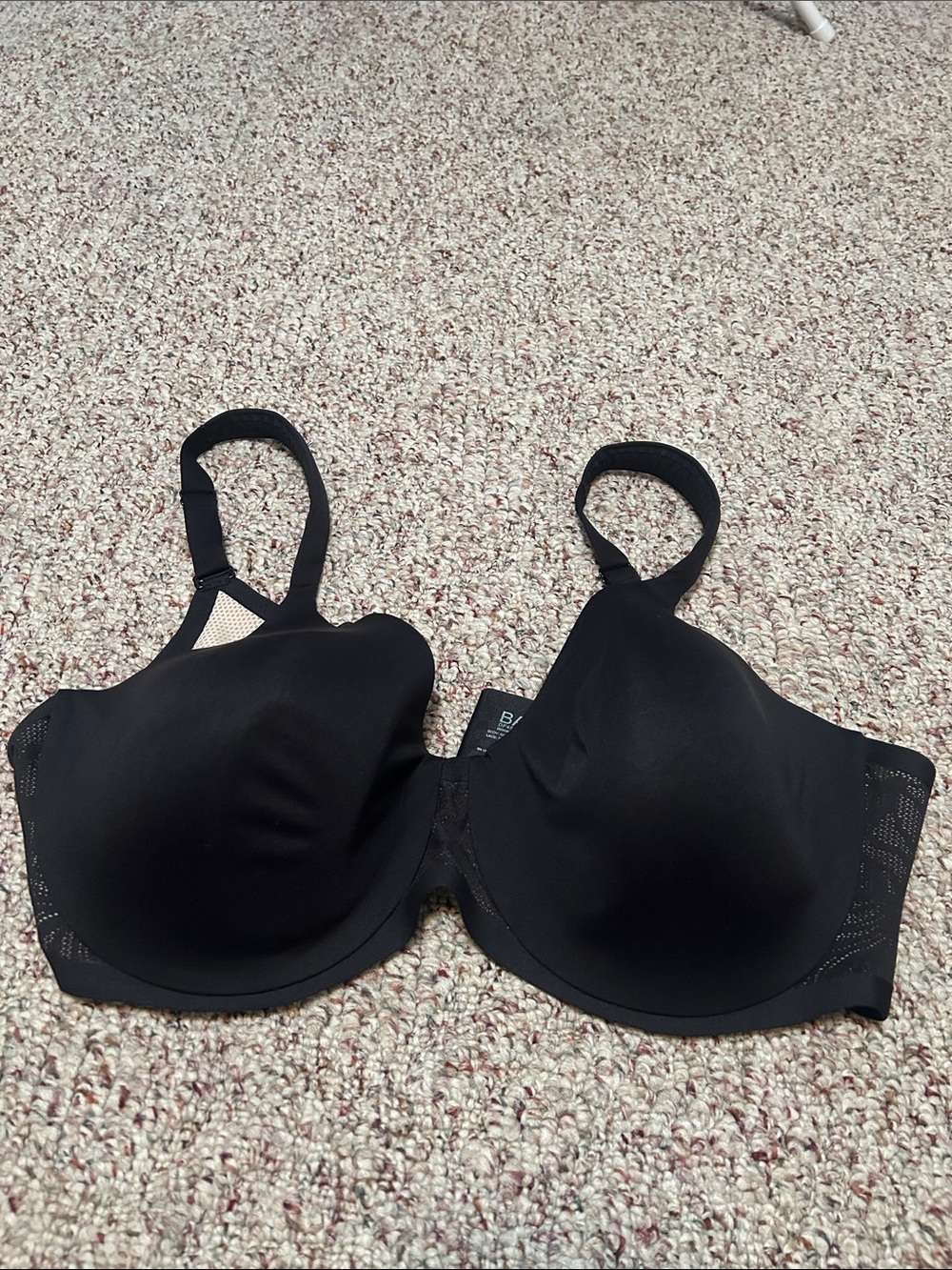 Bali Black Smooth Contour Underwire Bra - Women Intimates